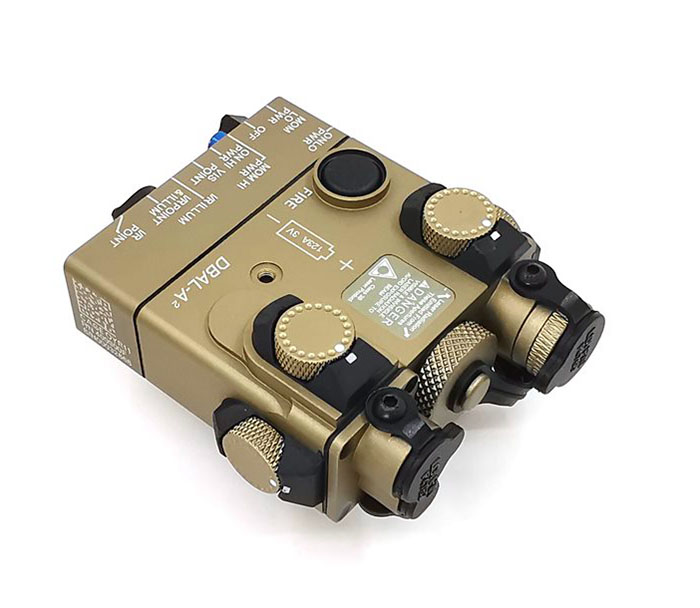 DBAL-A2 LED White weapon light + Red laser Lenses with Remote TA